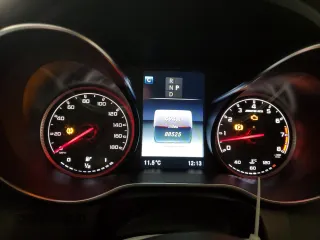 2018 Mercedes-Benz C 43 AMG with VIN 55SWF6EB4JU237002, listed as a Copart auction lot 46784155 with 88,525 mi miles and Salvage Title. Bid and sale history available at carsss.com. Image 9.