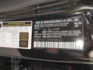 2023 Mercedes-Benz GLS 450 with VIN 4JGFF5KE1PA959633, listed as a IAAI auction lot 42064269 with 28,200 mi miles and . Bid and sale history available at DreamBid. Image 9.