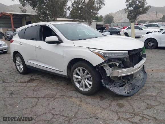 2020 Acura RDX with VIN 5J8TC1H35LL022346, listed as a IAAI auction lot 41170065 with 55,907 mi miles. Bid and sale history available at carsss.com. Image 1.