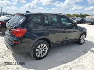 2016 BMW X3 sDrive28i with VIN 5UXWZ7C54G0R31576, listed as a Copart auction lot 50885685 with 94,750 mi miles and Clean Title. Bid and sale history available at DreamBid. Image 3.