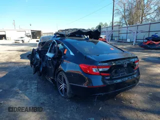 2022 Honda Accord Touring with VIN 1HGCV3F98NA040187, listed as a IAAI auction lot 38557958 with Not provided miles and . Bid and sale history available at DreamBid. Image 3.