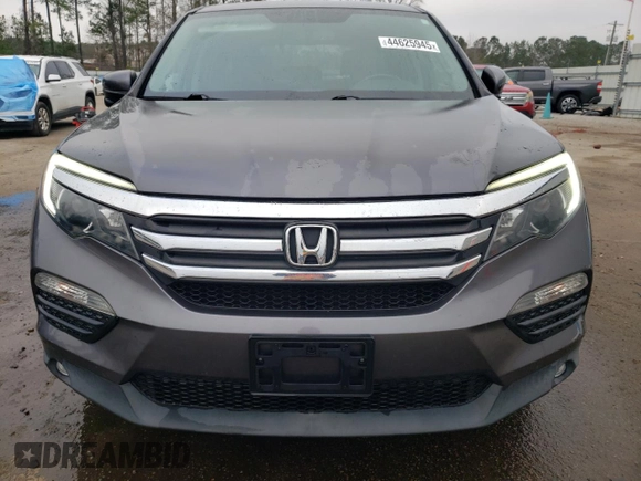 2017 Honda Pilot EX-L with VIN 5FNYF5H54HB038018, listed as a Copart auction lot 44625945 with 49,436 mi miles and Salvage Title. Bid and sale history available at carsss.com. Image 5.