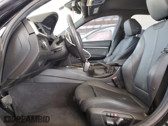 2016 BMW 3 Series 328i with VIN WBA8E9G54GNT45584, listed as a Copart auction lot 53896025 with 105,600 mi miles and Salvage Title. Bid and sale history available at carsss.com. Image 7.