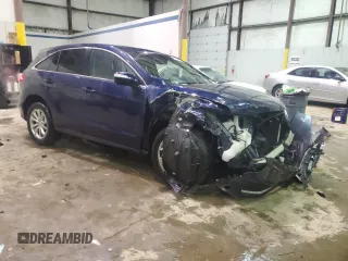 2018 Acura RDX w/Technology Pkg with VIN 5J8TB4H55JL027047, listed as a Copart auction lot 41737175 with 48,453 mi miles and Salvage Title. Bid and sale history available at carsss.com. Image 4.