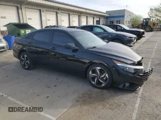 2023 Hyundai Elantra SEL with VIN KMHLS4AG5PU586509, listed as a Copart auction lot 54062625 with 15,961 mi miles and Salvage title. Bid and sale history available at DreamBid. Image 4.
