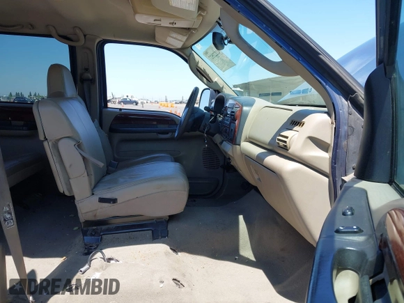 2005 Ford F-250 XL with VIN 1FTSW21P45EC75041, listed as a IAAI auction lot 42227527 with 172,863 mi miles and . Bid and sale history available at DreamBid. Image 5.
