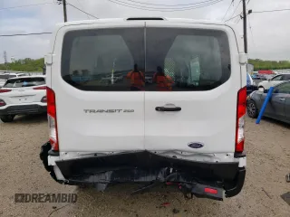 2022 Ford Transit Cargo with VIN 1FTBR1Y88NKA51675, listed as a Copart auction lot 53695774 with Not Provided miles and . Bid and sale history available at DreamBid. Image 6.