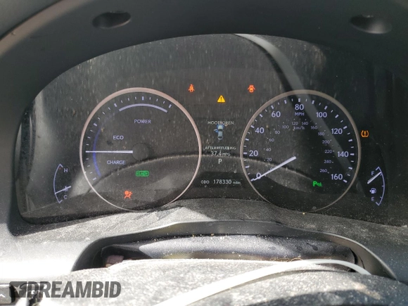 2013 Lexus ES 300h Hybrid with VIN JTHBW1GG0D2022623, listed as a Copart auction lot 49096895 with 178,330 mi miles and Salvage Title. Bid and sale history available at carsss.com. Image 9.