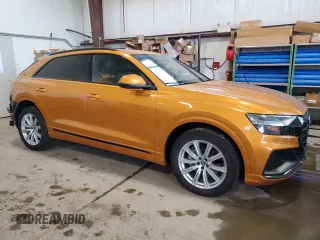2019 Audi Q8 Prestige with VIN WA1FVAF12KD026669, listed as a Copart auction lot 59744465 with 174,540 mi miles and Salvage title. Bid and sale history available at DreamBid. Image 4.