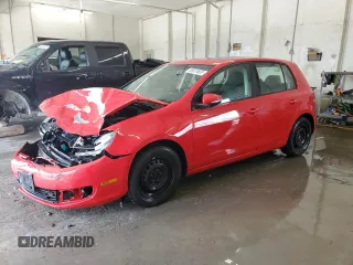 2010 Volkswagen Golf with VIN WVWDB7AJ1AW285477, listed as a Copart auction lot 58524685 with 153,200 mi miles and Salvage title. Bid and sale history available at DreamBid. Image 1.