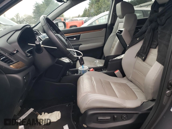 2017 Honda CR-V Touring with VIN 2HKRW2H90HH657450, listed as a Copart auction lot 52821895 with 154,801 mi miles and Salvage Title. Bid and sale history available at carsss.com. Image 7.