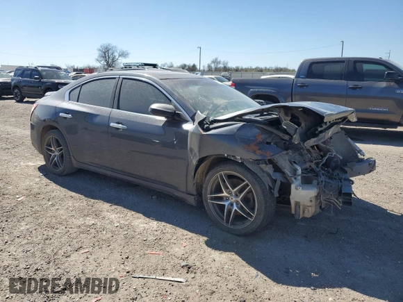 2012 Nissan Maxima S with VIN 1N4AA5AP8CC811127, listed as a Copart auction lot 49438915 with Not Provided miles and Salvage Title. Bid and sale history available at DreamBid. Image 4.