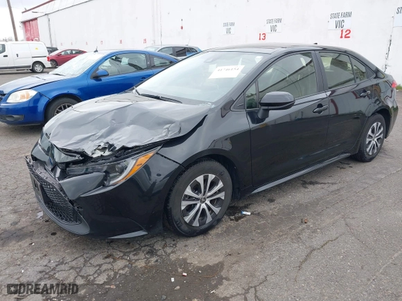 2022 Toyota Corolla Hybrid LE with VIN JTDEAMDE9NJ048100, listed as a IAAI auction lot 41746154 with 36,026 mi miles. Bid and sale history available at carsss.com. Image 17.