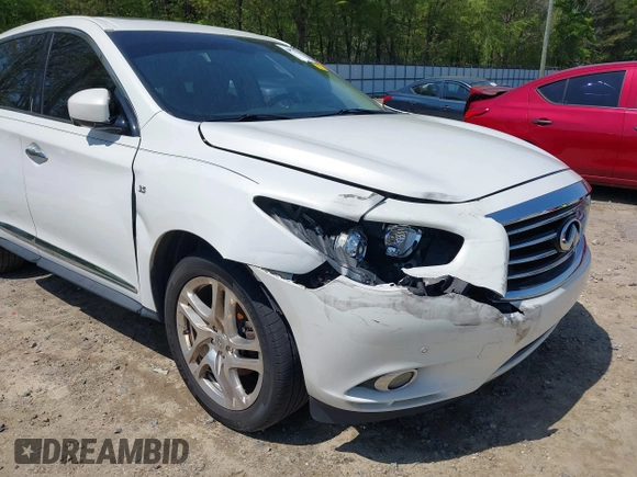 2014 Infiniti QX60 with VIN 5N1AL0MM5EC515117, listed as a IAAI auction lot 41995201 with 177,988 mi miles and . Bid and sale history available at carsss.com. Image 6.