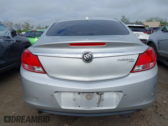 2011 Buick Regal CXL RL6 with VIN W04GU5GC7B1115153, listed as a IAAI auction lot 42135288 with 203,376 mi miles and . Bid and sale history available at DreamBid. Image 16.