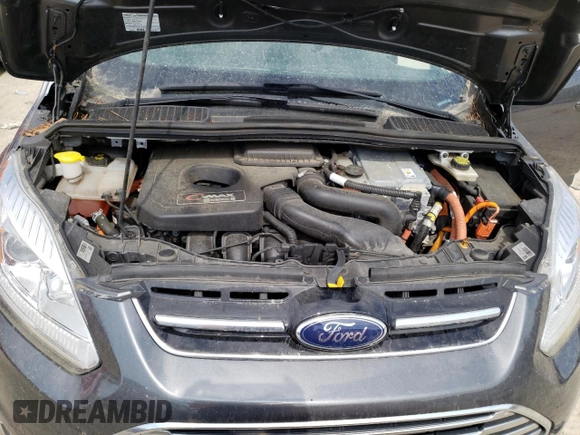 2017 Ford C-Max Energi Titanium with VIN 1FADP5FU8HL109472, listed as a Copart auction lot 64248703 with 70,891 mi miles. Bid and sale history available at carsss.com. Image 11.