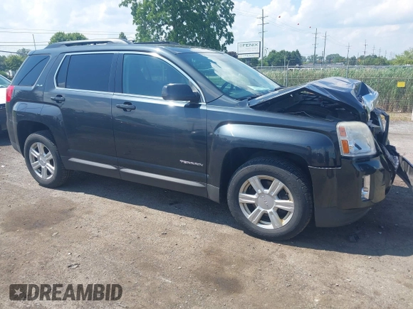 2014 GMC Terrain SLE with VIN 2GKALREK1E6362495, listed as a IAAI auction lot 42613150 with 130,525 mi miles and . Bid and sale history available at DreamBid. Image 1.