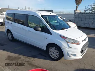 2016 Ford Transit Connect XLT с VIN NM0GE9F7XG1247391, выставлен на аукционе IAAI как лот 41685110 с пробегом 159 965 миль миль и . История ставок и продаж доступна на DreamBid. Изображение 1.