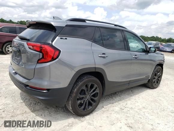2021 GMC Terrain SLE z VIN 3GKALMEV2ML382374, wystawiony jako Copart lot #60598425 z przebiegiem 52 347 mil mil oraz Szkoda całkowita • Salvage title. Historia ofert i sprzedaży dostępna na DreamBid. Obrazek 3.