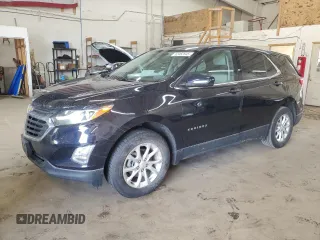 2020 Chevrolet Equinox LT with VIN 2GNAXUEV2L6169483, listed as a Copart auction lot 52462845 with 99,946 mi miles and Salvage Title. Bid and sale history available at DreamBid. Image 1.