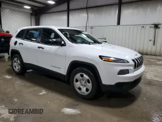 2017 Jeep Cherokee Sport with VIN 1C4PJMAB2HW523967, listed as a Copart auction lot 39271804 with 122,719 mi miles and Clean Title. Bid and sale history available at carsss.com. Image 4.