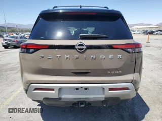 2024 Nissan Pathfinder Platinum with VIN 5N1DR3DG5RC287469, listed as a Copart auction lot 58971765 with 1,812 mi miles and Salvage title. Bid and sale history available at DreamBid. Image 6.