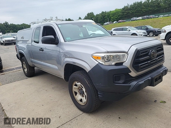 2018 Toyota Tacoma SR with VIN 5TFSX5EN6JX062775, listed as a IAAI auction lot 42774090 with 146,583 mi miles and . Bid and sale history available at DreamBid. Image 52.