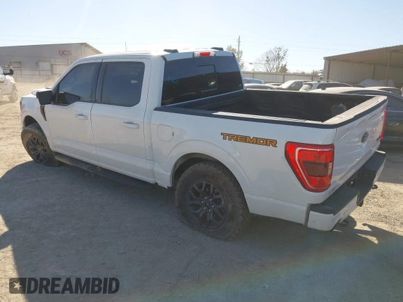 2023 Ford F-150 XL with VIN 1FTFW1E56PFC91467, listed as a IAAI auction lot 41030658 with 31,325 mi miles. Bid and sale history available at carsss.com. Image 3.