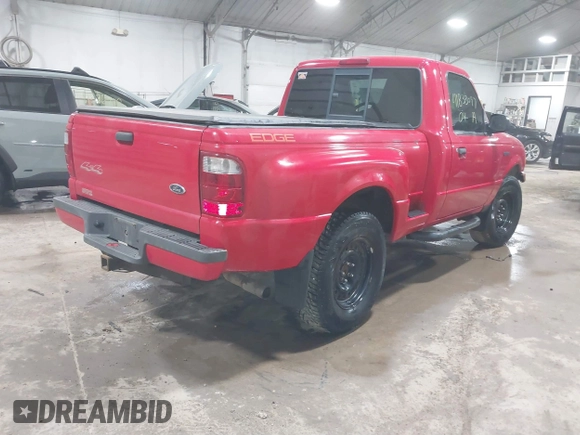 2004 Ford Ranger Edge Plus with VIN 1FTYR11U44PA40515, listed as a IAAI auction lot 41833097 with 30,131 mi miles. Bid and sale history available at carsss.com. Image 4.