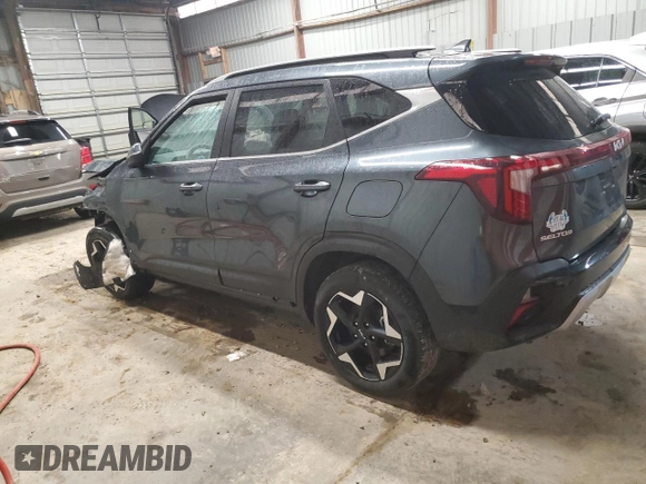 2024 Kia Seltos EX with VIN KNDERCAA4R7574612, listed as a Copart auction lot 52595675 with 12,525 mi miles and Salvage Title. Bid and sale history available at carsss.com. Image 2.