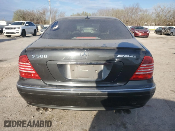 2002 Mercedes-Benz S-Class 5.0L with VIN WDBNG75J42A282103, listed as a Copart auction lot 50772425 with 150,864 mi miles and Clean Title. Bid and sale history available at carsss.com. Image 6.