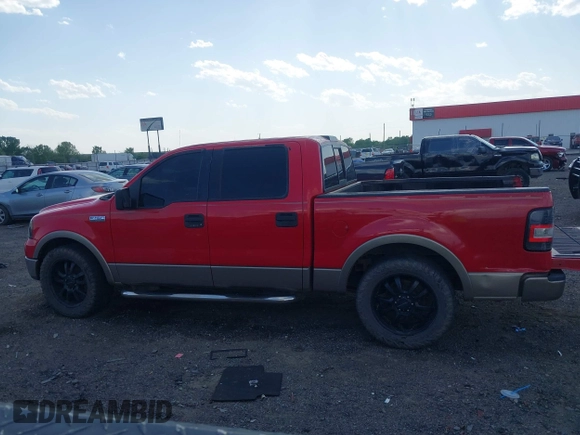 2005 Ford F-150 XLT with VIN 1FTPW12585KE04249, listed as a IAAI auction lot 41983950 with 212,289 mi miles. Bid and sale history available at carsss.com. Image 14.