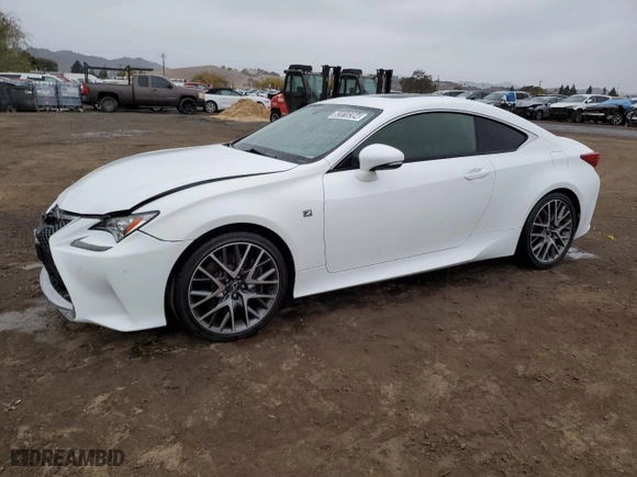 2016 Lexus RC 200t with VIN JTHHA5BC3G5003314, listed as a Copart auction lot 82010384 with 51,104 mi miles and Clean Title. Bid and sale history available at carsss.com. Image 1.
