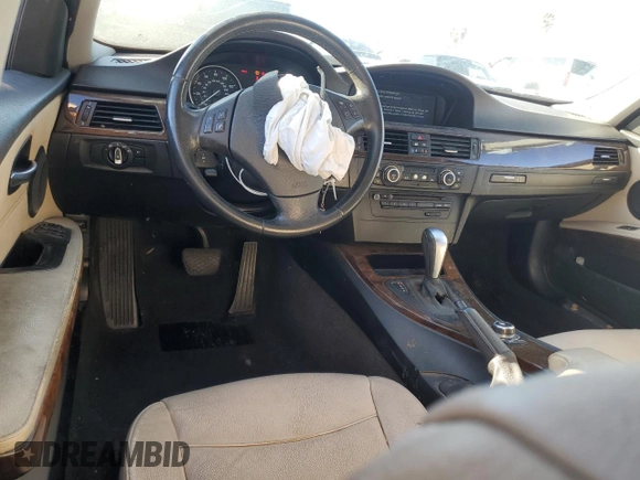 2010 BMW 3 Series 328i with VIN WBAPH5G56ANM69990, listed as a Copart auction lot 87409244 with 111,058 mi miles and Salvage Title. Bid and sale history available at DreamBid. Image 8.