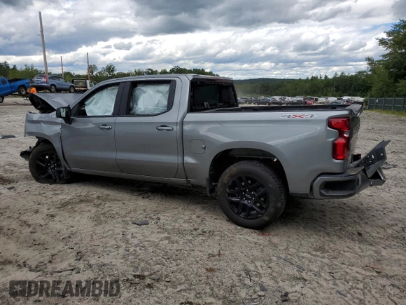 2024 Chevrolet Silverado 1500 RST with VIN 1GCPDEEK4RZ159204, listed as a Copart auction lot 66382754 with 0 mi miles and Salvage Title. Bid and sale history available at carsss.com. Image 2.