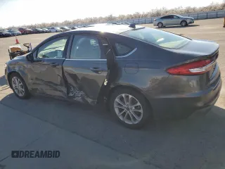 2019 Ford Fusion SE with VIN 3FA6P0HD4KR178502, listed as a Copart auction lot 46633105 with 43,904 mi miles and Salvage Title. Bid and sale history available at carsss.com. Image 2.