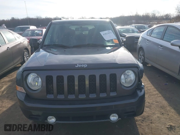 2017 Jeep Patriot High Altitude with VIN 1C4NJPFA5HD131909, listed as a IAAI auction lot 41811074 with 182,288 mi miles and . Bid and sale history available at carsss.com. Image 12.