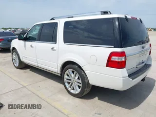 2017 Ford Expedition Max Platinum z VIN 1FMJK1MT2HEA11116, wystawiony jako IAAI lot #42060629 z przebiegiem 83 715 mil mil oraz . Historia ofert i sprzedaży dostępna na DreamBid. Obrazek 3.