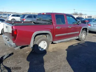 2007 Chevrolet Colorado LT w/1LT with VIN 1GCDT13E978144244, listed as a IAAI auction lot 41731036 with 226,229 mi miles. Bid and sale history available at carsss.com. Image 4.