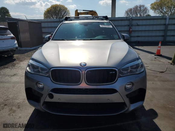 2016 BMW X5 M with VIN 5YMKT6C59G0R78590, listed as a Copart auction lot 52993985 with 0 mi miles and Clean Title. Bid and sale history available at carsss.com. Image 5.