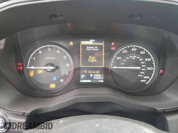2024 Subaru Forester with VIN JF2SKAAC7RH477168, listed as a Copart auction lot 42753315 with 4,550 mi miles and Salvage title. Bid and sale history available at DreamBid. Image 9.