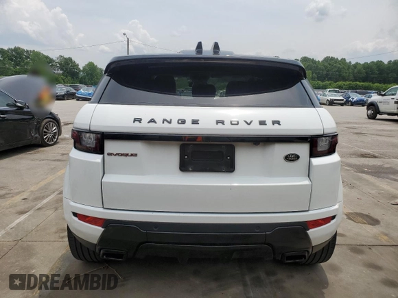 2016 Land Rover Range Rover Evoque HSE Dynamic with VIN SALVD2BG1GH150218, listed as a Copart auction lot 60938295 with 56,829 mi miles and Salvage title. Bid and sale history available at DreamBid. Image 6.