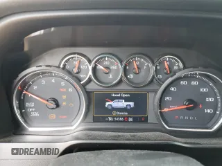 2019 Chevrolet Silverado 1500 LT with VIN 3GCUYDED8KG132015, listed as a Copart auction lot 52168835 with 54,386 mi miles and Salvage Title. Bid and sale history available at carsss.com. Image 9.