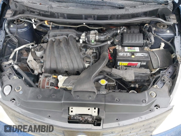 2009 Nissan Versa 1.6 with VIN 3N1CC11E69L483145, listed as a IAAI auction lot 42240252 with 136,776 mi miles and . Bid and sale history available at DreamBid. Image 10.