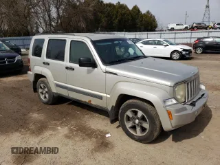 2008 Jeep Liberty Sport with VIN 1J8GN28K08W131724, listed as a Copart auction lot 49146405 with 244,265 mi miles and Clean Title. Bid and sale history available at DreamBid. Image 4.