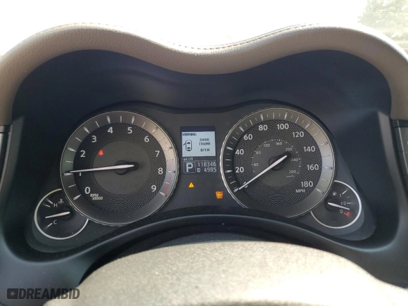 2011 Infiniti M56 with VIN JN1AY1AR5BM570669, listed as a Copart auction lot 69644784 with 118346 miles and Salvage Title. Bid and sale history available at carsss.com. Image 9.