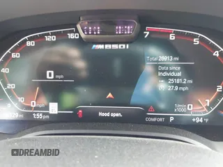 2019 BMW 8 Series M850i xDrive with VIN WBABC4C59KBU96788, listed as a IAAI auction lot 42286659 with 26,913 mi miles and . Bid and sale history available at DreamBid. Image 7.
