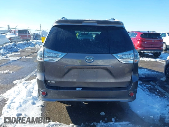 2017 Toyota Sienna SE with VIN 5TDXZ3DC0HS820274, listed as a IAAI auction lot 41272478 with 153,298 mi miles and . Bid and sale history available at DreamBid. Image 15.
