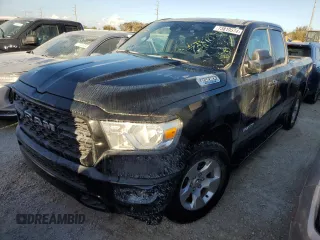 2023 Ram 1500 Big Horn with VIN 1C6RRFBG9PN519532, listed as a Copart auction lot 73810574 with 0 mi miles and Non Repairable. Bid and sale history available at carsss.com. Image 1.