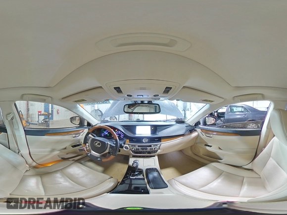 2013 Lexus ES 300h with VIN JTHBW1GG5D2002237, listed as a Copart auction lot 58184315 with 235,573 mi miles and Salvage title. Bid and sale history available at DreamBid. Image 15.